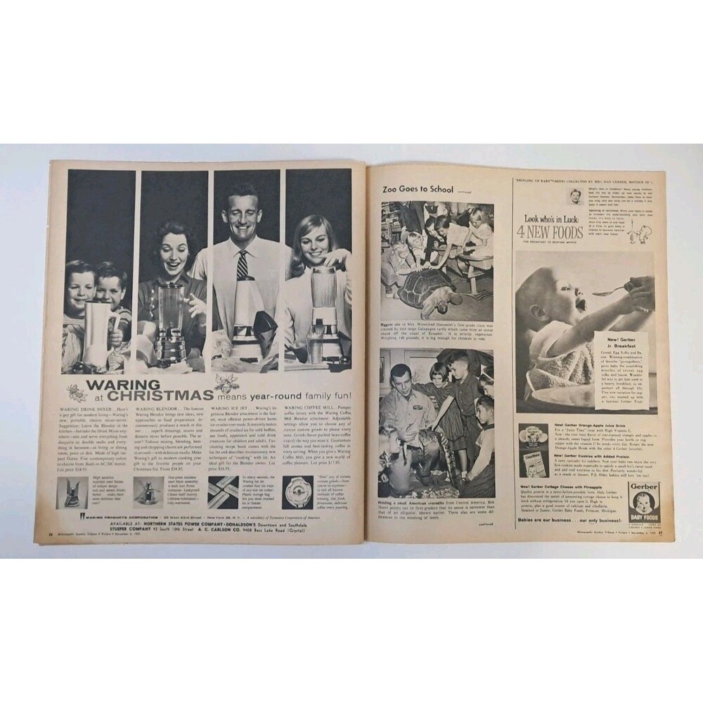 Picture Magazine Minneapolis Sunday Tribune 12/6/1959 Joseph Stella Porgy & Bess - Picture 7 of 13